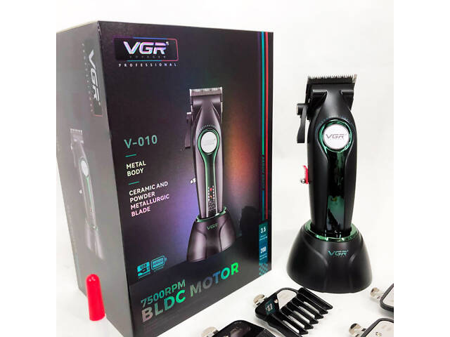 Машинка для стрижки VGR V-010 Professional Metal - Фото 8