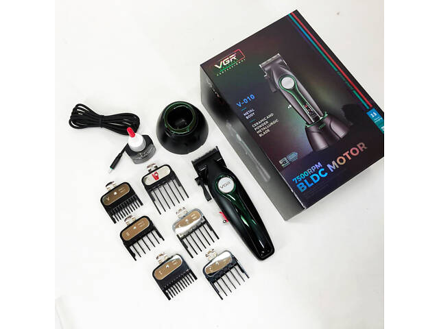 Машинка для стрижки VGR V-010 Professional Metal - Фото 9