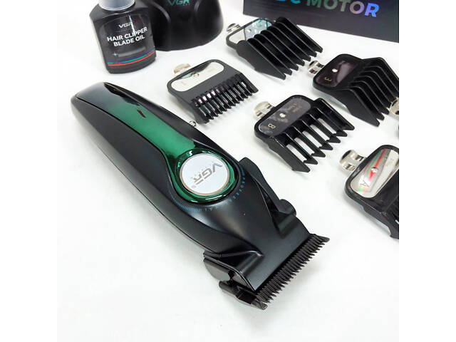 Машинка для стрижки VGR V-010 Professional Metal - Фото 15