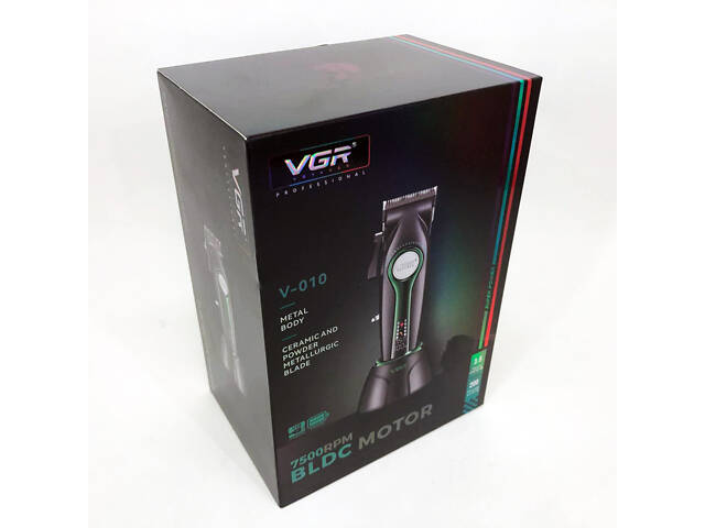 Машинка для стрижки VGR V-010 Professional Metal - Фото 20
