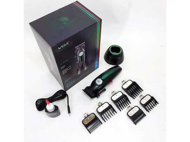 Машинка для стрижки VGR V-010 Professional Metal - Фото 21