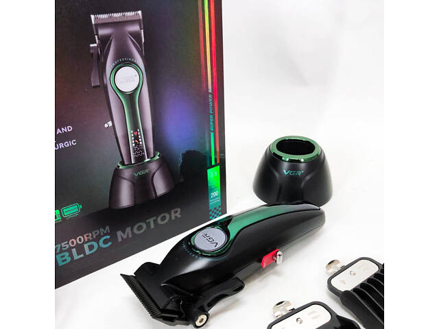Машинка для стрижки VGR V-010 Professional Metal - Фото 25