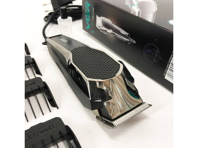 Машинка для стрижки VGR V-130 провідна професійна з насадками для окантовки триммер для волосся - Фото 24