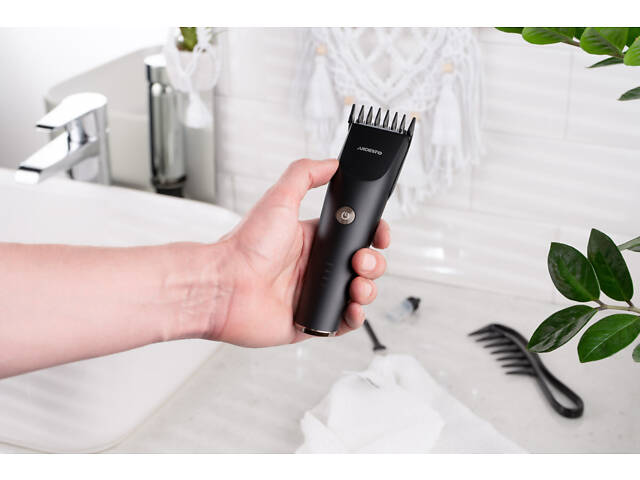 Машинка для стрижки волосся Ardesto HС-Y22-B 5 Вт чорна - Фото 4