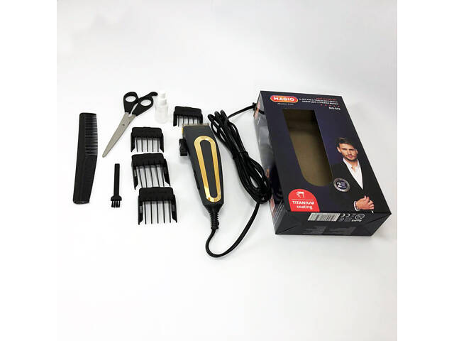 Машинка для стрижки волосся MAGIO MG-593, Професійна електробритва для стрижки волосся домашня - Фото 5