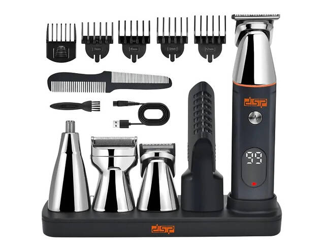 Машинка для стрижки волосся 5в1 XPRO DSP 90642 (45209-90642_617) - Фото 3