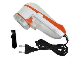 Машинка для видалення ковтунців електрична із запасним лезом Cronier CR-208 5 Вт Білий/Помаранчевий