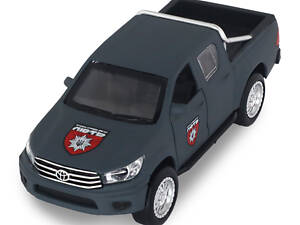 Машинка инертная TechnoDrive Toyota Hilux KM6118F 15 см