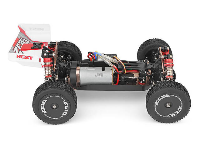 Машинка на радиоуправлении 1:14 багги WL Toys 144001 4WD (зеленый) - Фото 7