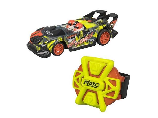 Машинка на радиоуправлении Nikko Wrist Racers Neon Camo зеленый (10292)