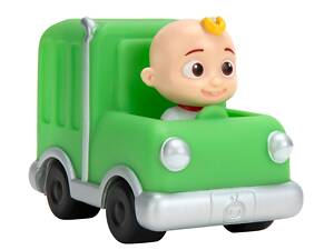 Машинка Зеленый мусоровоз Cocomelon Mini Vehicles Green Trash Truck 10 х 6 х 8 см