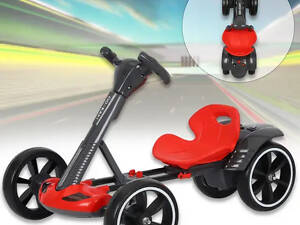 Машина дитяча електро HL-B6 з аккум.6V, 4.5A, 6км.ч, до 50кг, 3-8 років червона