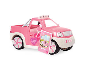 Машина для ляльок Lori з FM радіо Джип 21 х 36 х 23 см Рink