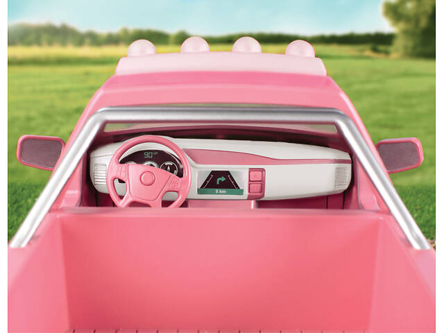 Машина для ляльок Lori з FM радіо Джип 21 х 36 х 23 см Рink - Фото 3