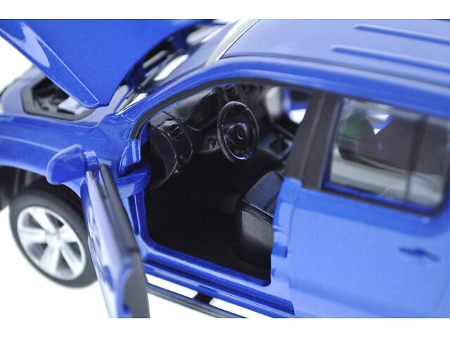 Машина металева 'АВТОПРОМ' 68365 1:30 Volkswagen Amarok, батарейка, світло, звук, відкриваються двері, кор. - Фото 3