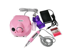 Машинка для маникюра и педикюра фрезер Beauty nail DM-202 Pink