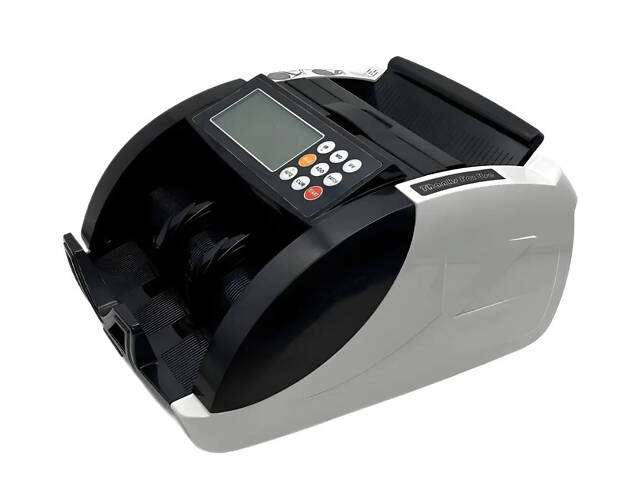 Машинка для счета денег с детектором Bill Counter 9800MG 9481, белая - Фото 1