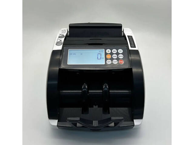 Машинка для счета денег с детектором Bill Counter 9800MG 9481, белая - Фото 2