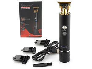 Машинка для стрижки Geemy GM 6605 з насадками