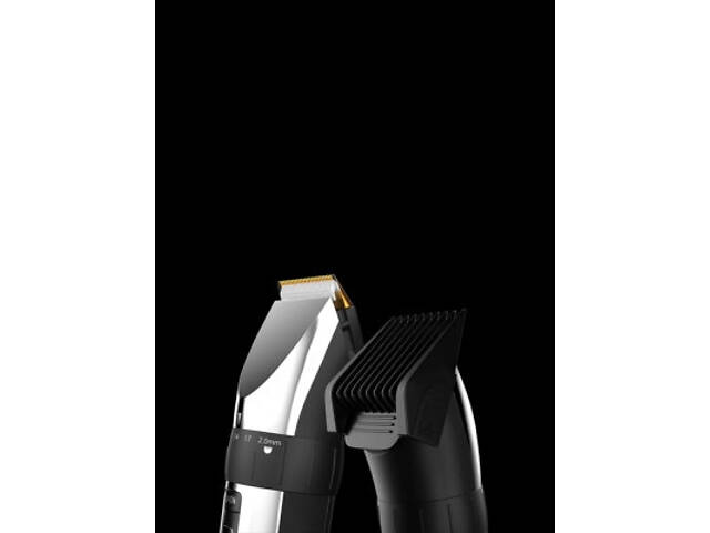 Машинка для стрижки Polaris PHC 4111 Чорний/Хром - Фото 7