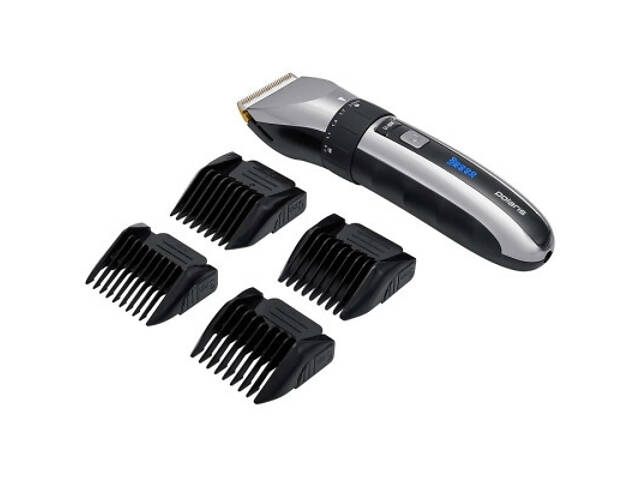 Машинка для стрижки Polaris PHC 4111 Чорний/Хром - Фото 9