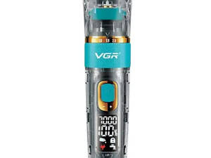 Машинка для стрижки профессиональная Синяя VGR V-695