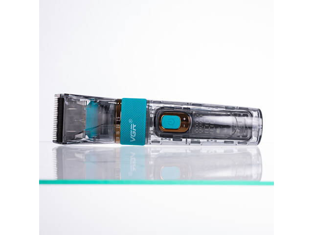 Машинка для стрижки профессиональная Синяя VGR V-695 - Фото 11