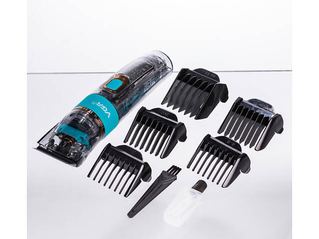 Машинка для стрижки профессиональная Синяя VGR V-695 - Фото 12