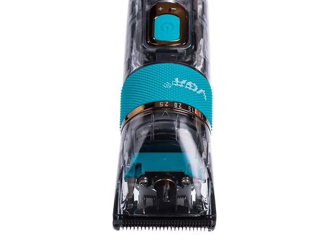 Машинка для стрижки профессиональная Синяя VGR V-695 - Фото 5