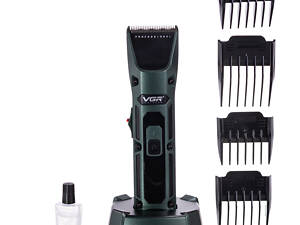 Машинка для стрижки професійна з 4 насадками VGR HP-V-696