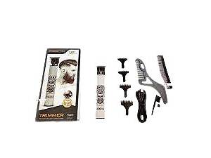 Машинка для стрижки Rozia 5W USB LED професійна триммер 5 Вт White (HQ-286_401)