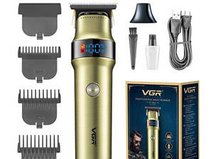 Машинка для стрижки VGR V-991 8821, золотиста