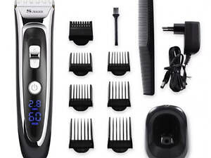 Машинка для стрижки волосся Surker RFC-688B із LCD дисплеєм