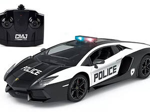 Машинка на радіо Lamborghini Aventador Police KS Drive 114GLPCWB