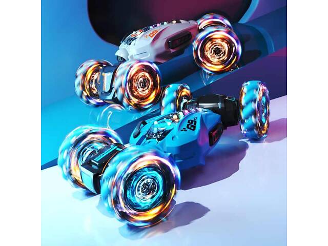 Машинка перевёртыш на радиоуправлении 2277-3B + парогенератор + браслет управления от руки - Фото 4