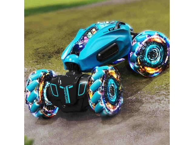 Машинка перевёртыш на радиоуправлении 2277-3B + парогенератор + браслет управления от руки - Фото 5