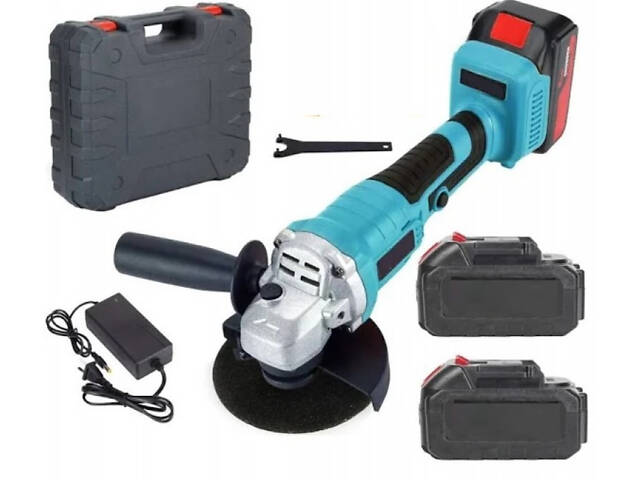 Акумуляторна шліфувальна машинка, болгарка 9498 - Фото 3