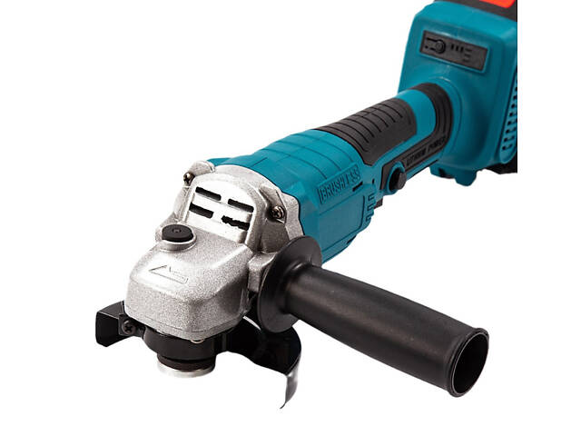 Акумуляторна шліфувальна машинка, болгарка 9498 - Фото 4