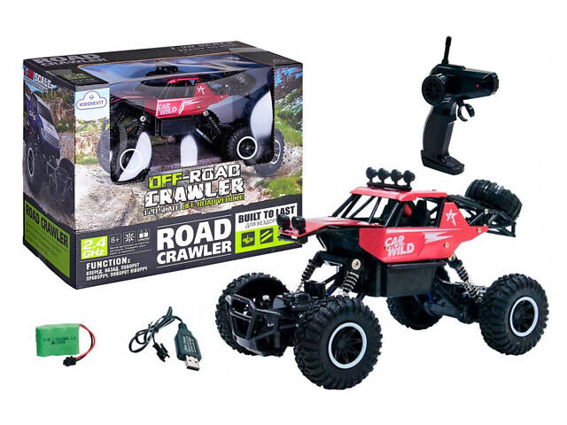 Машинка Sulong Toys Off-road crawler Сar vs Wild червона радіокерована. - Фото 1