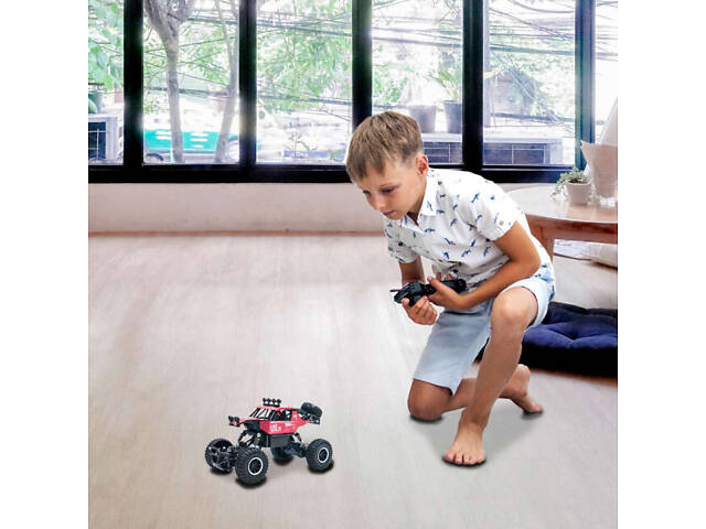 Машинка Sulong Toys Off-road crawler Сar vs Wild червона радіокерована. - Фото 3