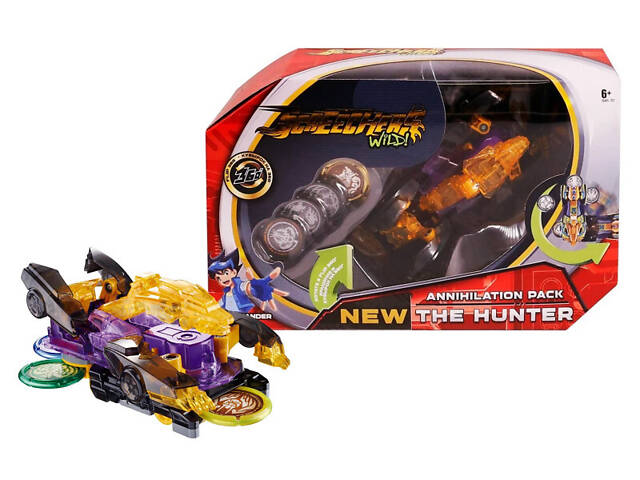 Машинка-трансформер Скрічер Хантер Screechers wild S2 L3 EU684501 - Фото 1