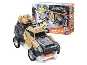 Машинка-трансформер Скричер Лайтнінг Райно Wild S4 L3 Screechers
