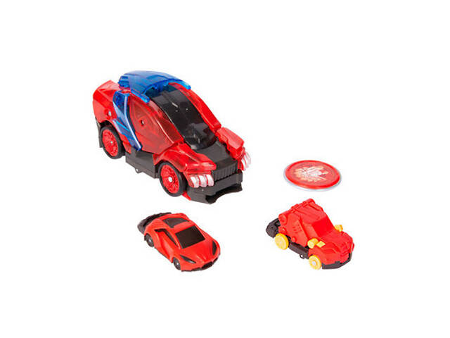 Машинка-трансформер Скричер Вайлдфаєр Лаен преміум Wild S4 L3 Screechers EU685302S - Фото 7