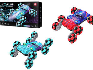 Машинка трюкач на радіокеруванні музика світло дим акумулятор USB зарядний CV-D900