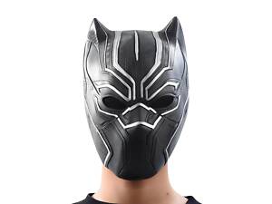 Маска Чорна Пантера RESTEQ для дорослих - з фільму «Месники», універсальний розмір