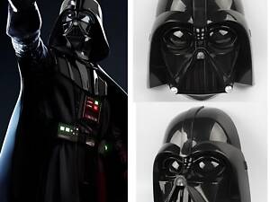 Маска Дарт Вейдер DARTH VADER RESTEQ со светодиодной подсветкой, Звездные Воины