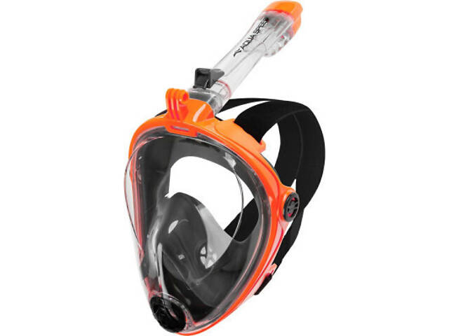 Маска для плавания Aqua Speed Spectra 2.0 9915 чорний, помаранчевий 247-75 S/M (5908217699152) - Фото 1