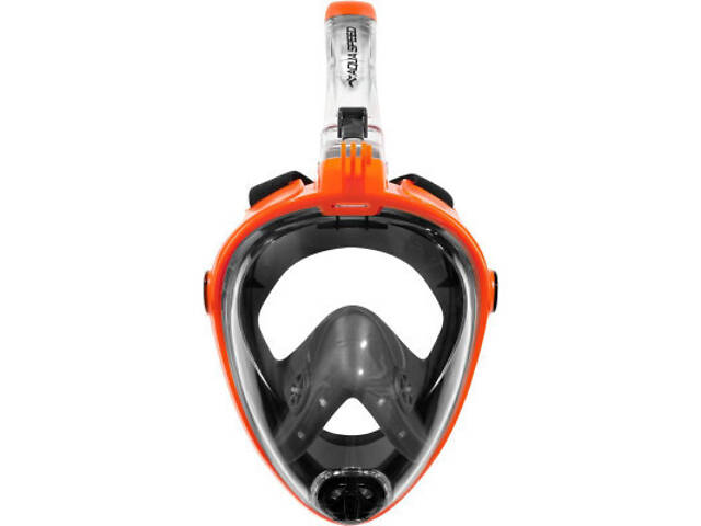 Маска для плавания Aqua Speed Spectra 2.0 9915 чорний, помаранчевий 247-75 S/M (5908217699152) - Фото 2