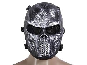 Маска для страйкбола Чужой RESTEQ — спортивная маска для пейнтбола, катания на лыжах, квадроцикле и мотоцикле