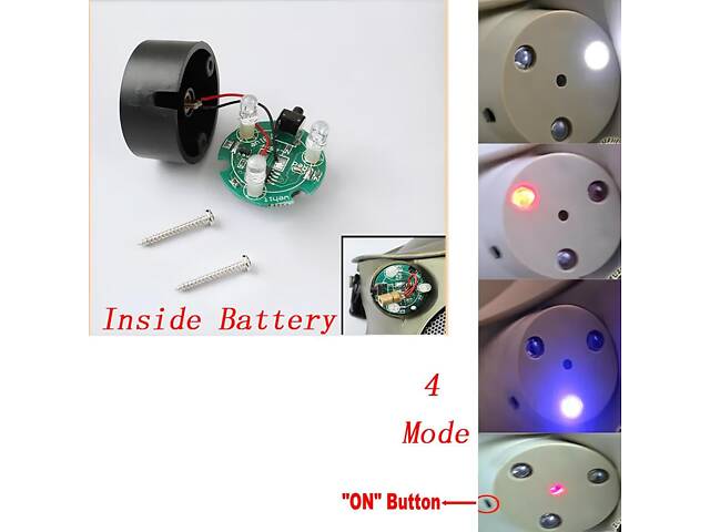 Маска Хижак RESTEQ бронзова для страйкболу та пейнтболу — з інфрачервоним лазером і LED-підсвіткою - Фото 3